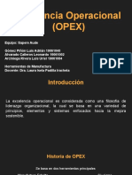 Excelencia Operacional (OPEX)