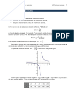 Funciones racionales: asíntotas y gráficas