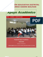 PROPUESTA orientación apoyo académico