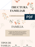 Estructura Familiar: ESTUDIANTE: Amanda Quispe Huaylla