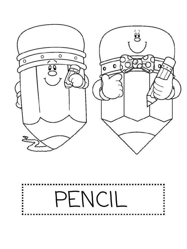 Classroom Objects Puzzle Pdf