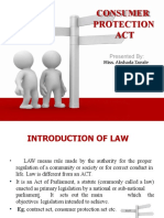 CONSUMER PROTECTION ACT EXPLAINED