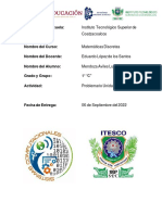 Problemario Unidad 2 de Matemáticas Discretas del Tec de Coatzacoalcos