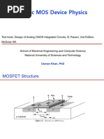 CH 2: Basic MOS Device Physics