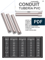 Tubo PVC Conduit Ced40 R1