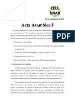Acta Asamblea I CELL UNAB 