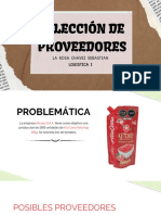 Seleccion de Proveedores