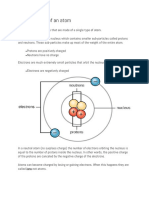 Structure of an Atom and its Subatomic Particles