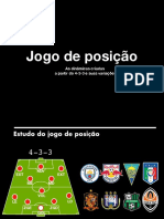 Jogo de Posição: As Dinâmicas Criadas A Partir Do 4-3-3 e Suas Variações