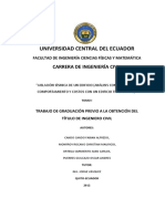 Análisis Aislador Sísmico - Ecuador