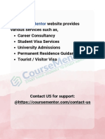 CourseMentor Provides Comprehensive Education Services