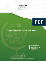 Comunicación efectiva en salud: Fundamentos, barreras y relación médico-paciente