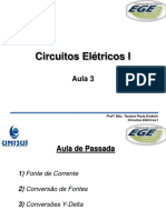 Circuitos Elétricos I método malhas