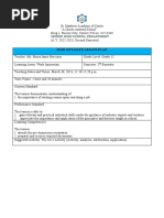 SEMIDETAILED - LESSON PLAN Lesson 9