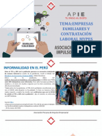 Tema:Empresas Familiares Y Contratación Laboral Mypes