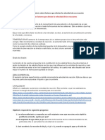 Explica Cada Uno de Los Factores Que Afectan La Velocidad de Las Reacciones Son 5