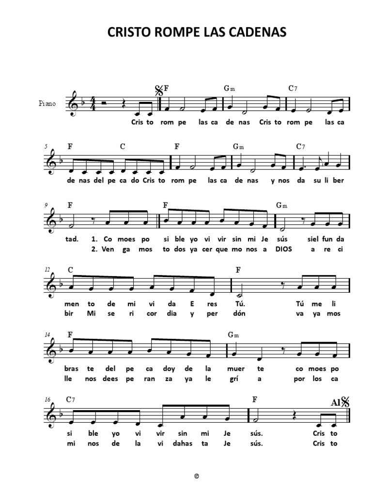 Cristo Rompe Las Cadenas PDF
