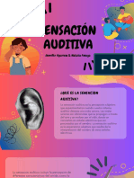 Sensación Auditiva