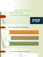 Gestión del talento humano