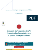 Planificación Estratégica de Organizaciones Públicas: Dr. Carlos Haefner