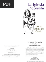 La Iglesia Preparada: Por La Venida de Christo