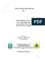 Laporan Praktik Kerja Industri (PKL) : Diyana Ayu Aristawati NIS: 17897/0894.067