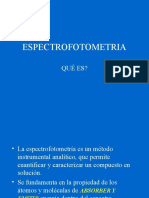 Espectrofotometria: Qué Es?