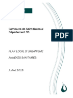 Commune de Saint-Guinoux Département 35: Plan Local D'Urbanisme Annexes Sanitaires
