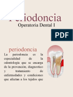Periodoncia: Operatoria Dental I