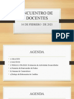 Encuentro de Docentes Febrero 16 2021