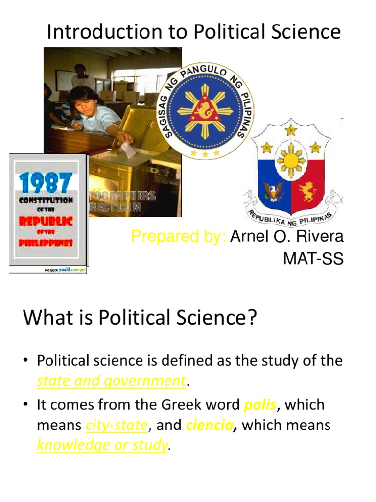 Introduction to Political Science Concepts | PDF | Sovereignty | Liberty
