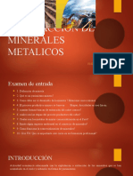 Transacción de Minerales Metalicos: Frida Paucar Albarracin