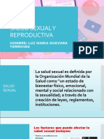 Salud Sexual y Reproductiva