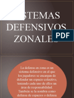 Sistemas Defensivos Zonales