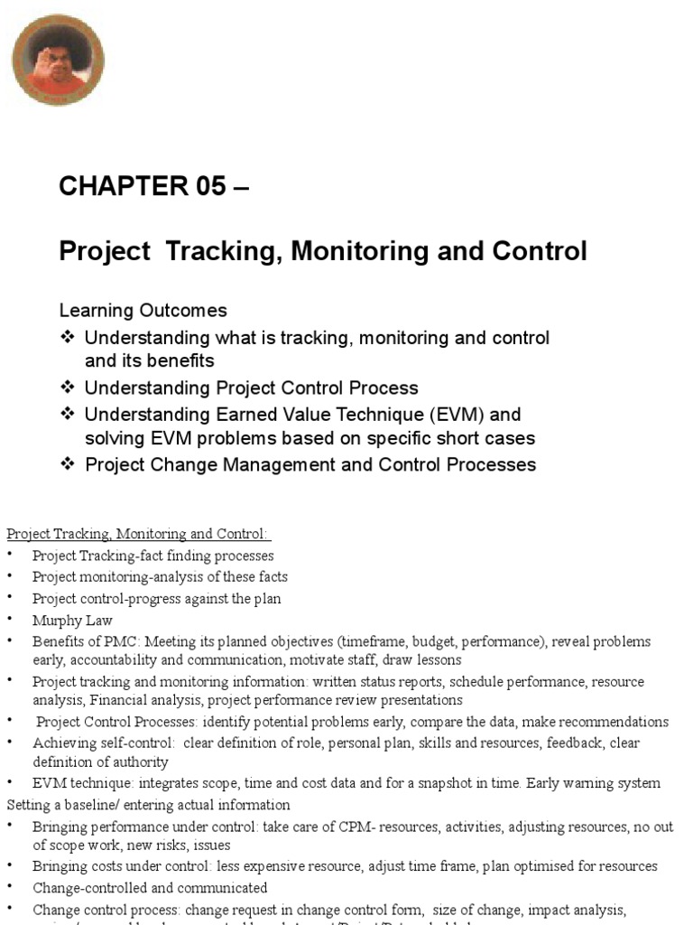 Chap05 - Project Monitoring and Control | PDF | Business