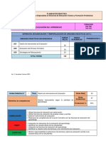 Planeación Didáctica I Unidad - Diseño de Instrumentos de Evaluación