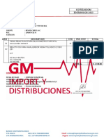 Lima 13 de Marzo Del 2023: Cotizacion IDGM001428-2023