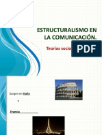 Estructuralismo en La Comunicación