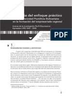 Incidencia Del Enfoque Práctico: de La Universidad Pontificia Bolivariana en La Formación Del Empresariado Regional