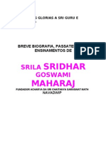 Biografia de Srila Sridhar Maharaja