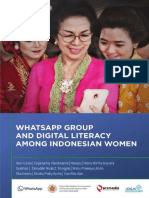 WhatsApp Group and Digital Literacy Among Indonesian Women - Kurnia DKK - 2020