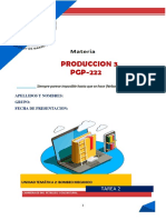 Produccion 3 PGP-222: Materia