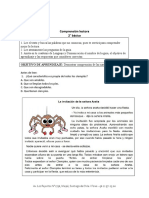 Comprensión Lectora 2° Básico: Instrucciones