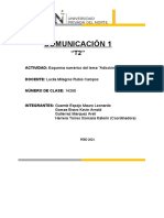 Esquema Numérico