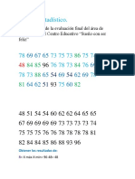 Proceso Estadístico.