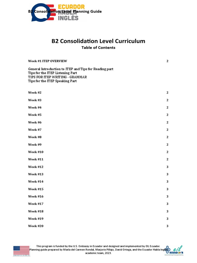 B2 ITEP Exam Consolidation Guide | PDF | Vocabulary | Cognitive Science