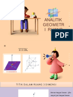 Analitik Geometri Ruang. Rante