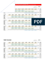 Employee Schedule Template 18