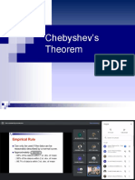 Chebyshev's Theorem