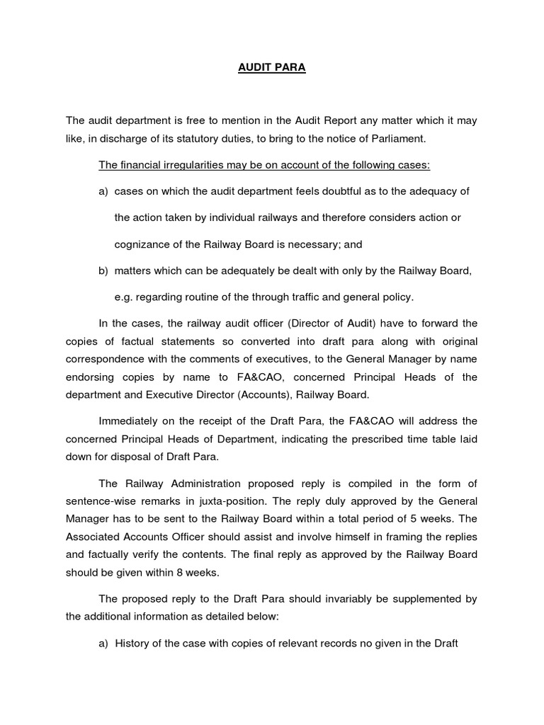 Audit para 0 download free pdf audit internal audit
